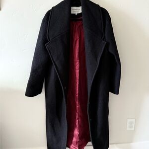 Marcella NYC - Black Elizabeth Coat - Like New